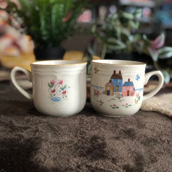 International tableworks cute tea cups - from Japan and Thailand - Picture 1 of 6